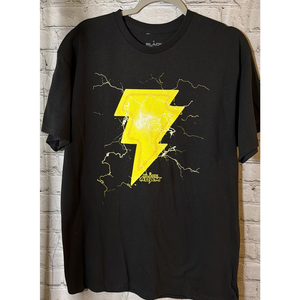 DC Black Adam Electrified Bolt Logo Mens Xl 46/48 New
